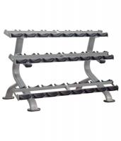Стойка для гантелей, 12 пар, 3 полки Aerofit IT7012