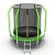 Батут с внутренней сеткой и лестницей EVO JUMP Cosmo 6ft (Green) + нижняя сеть